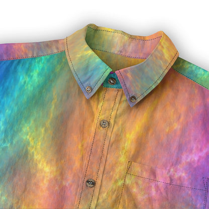 Men's Casual Lapel Long Sleeve Shirt|125GSM Cotton