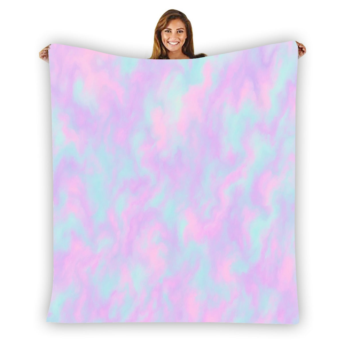 Unisex Single-Side Printing Flannel Blanket