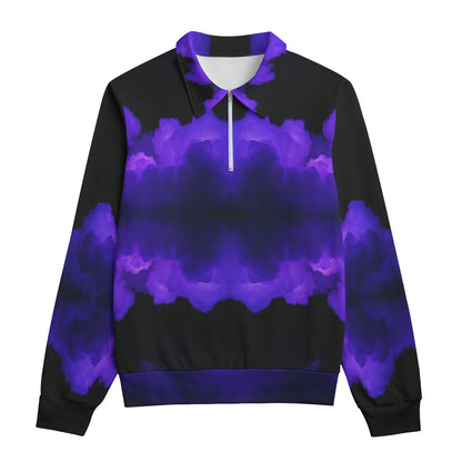 Unisex Lapel Sweatshirt | 310GSM Cotton