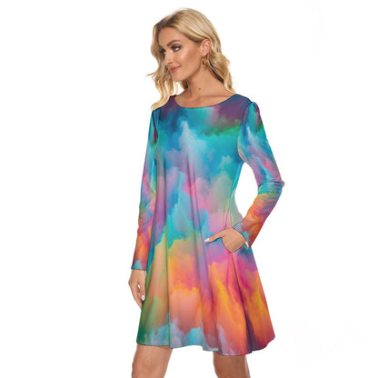 Women's Crew Neck Dress