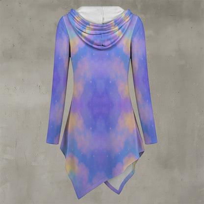 Women's Asymmetric Hem Hoodie