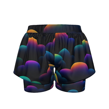 Unisex Sports Lined Shorts