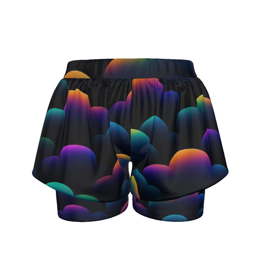 Unisex Sports Lined Shorts