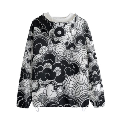 Unisex Pullover Jacket With Zipper Closure