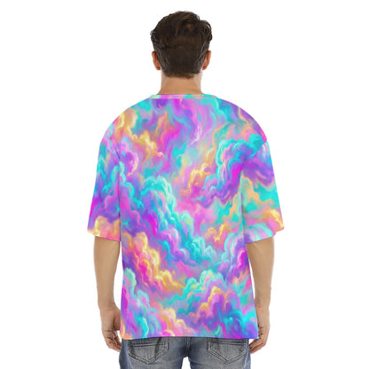 Men's Drop Shoulder T-shirt With Short Sleeve