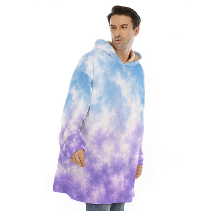 Unisex Sherpa-Fleece Hoodie Blanket - view 2