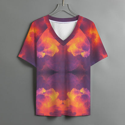 Women's V-neck T-shirt With Short Sleeve