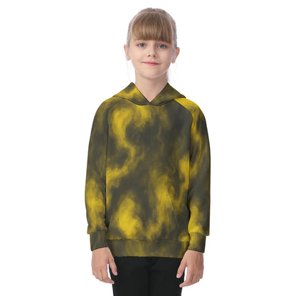 Unisex Kid's Raglan Pullover Hoodie