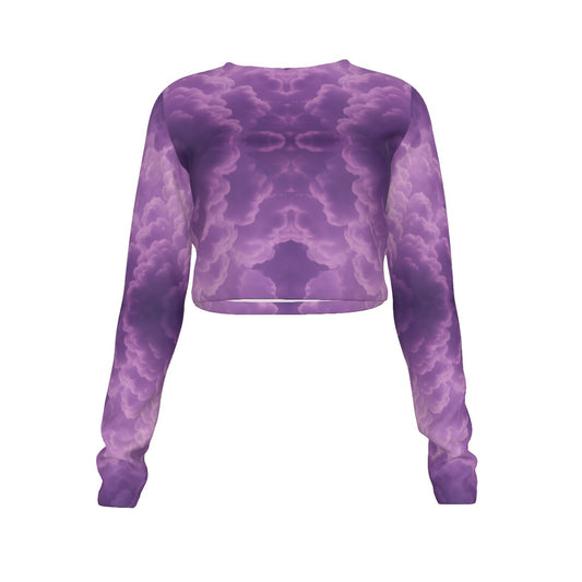 Women's Round Neck Crop Top T-Shirt