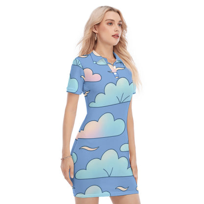 Women's Polo Collar Dress