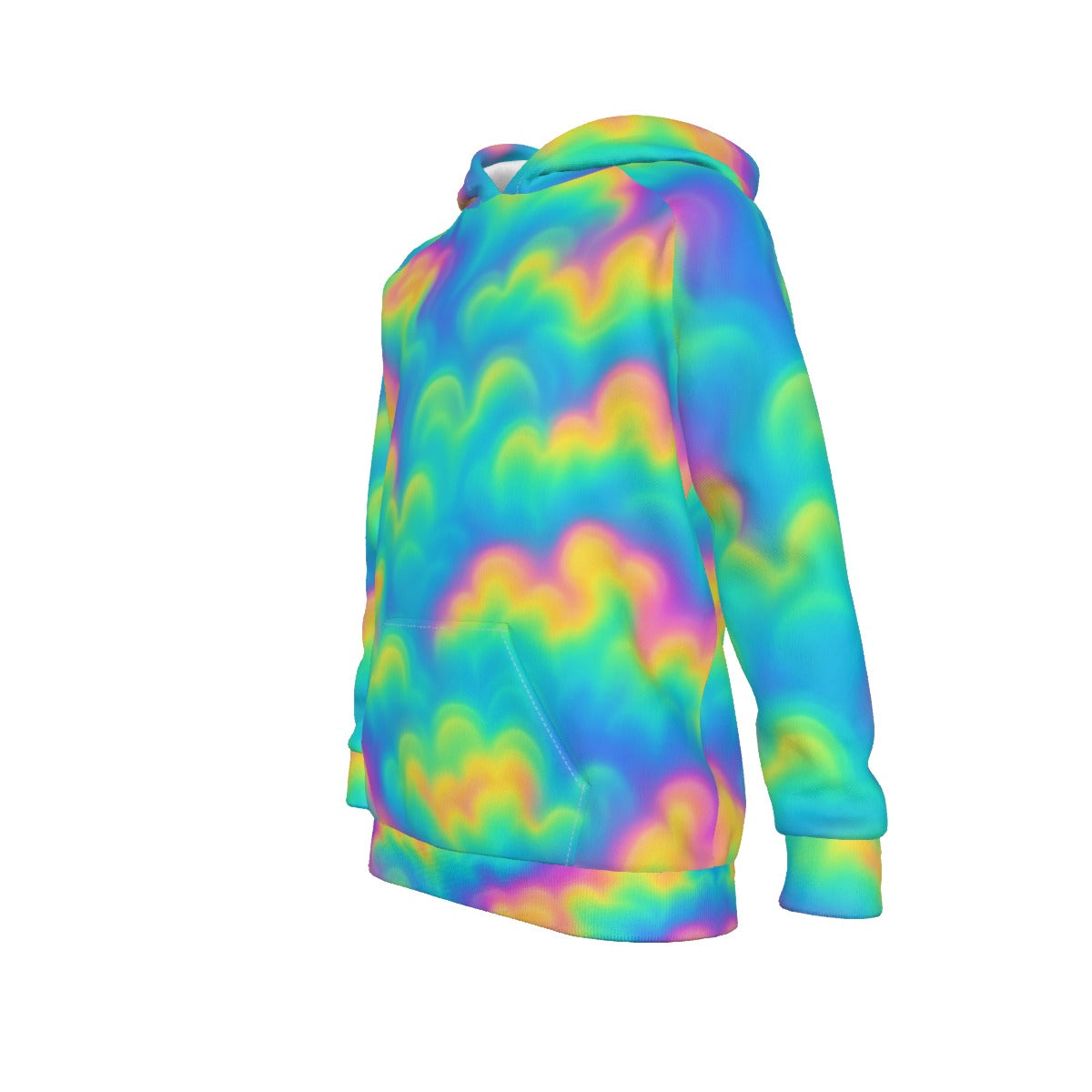 Unisex Kid's Raglan Pullover Hoodie