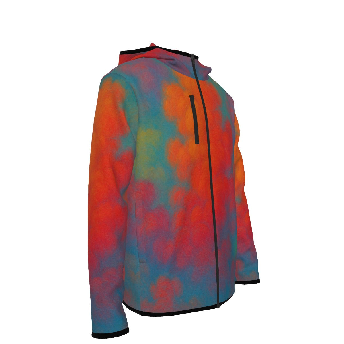 Men's Stylish Hoodie with Thumb Hole Design - view 4