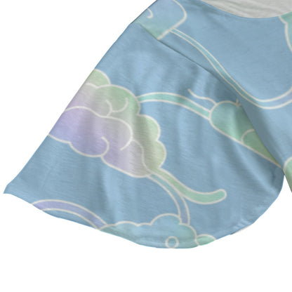 Women's Round Neck T-shirt With Short Sleeve