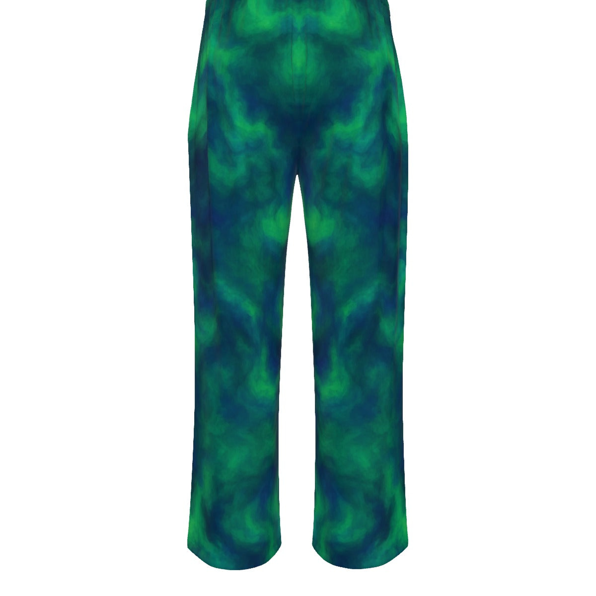 Unisex Knitted Fleece Wide Leg Pants