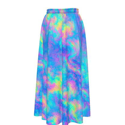 Women's Maxi Chiffon Skirts With Lining