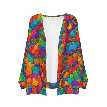 Women's Imitation Knitted Cardigan
