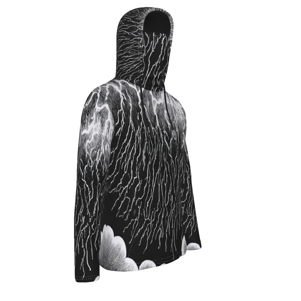 Men's Pullover Hoodie With Mask - view 4