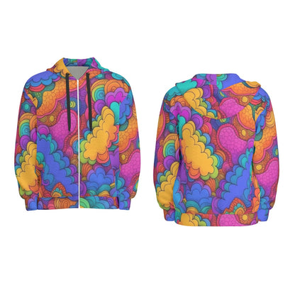 Unisex Zip Hooded Sweatshirt