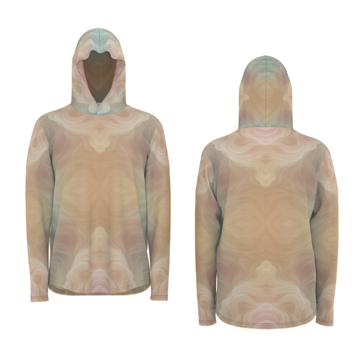 Men's Sunscreen Sports Hoodie With Thumb Holes