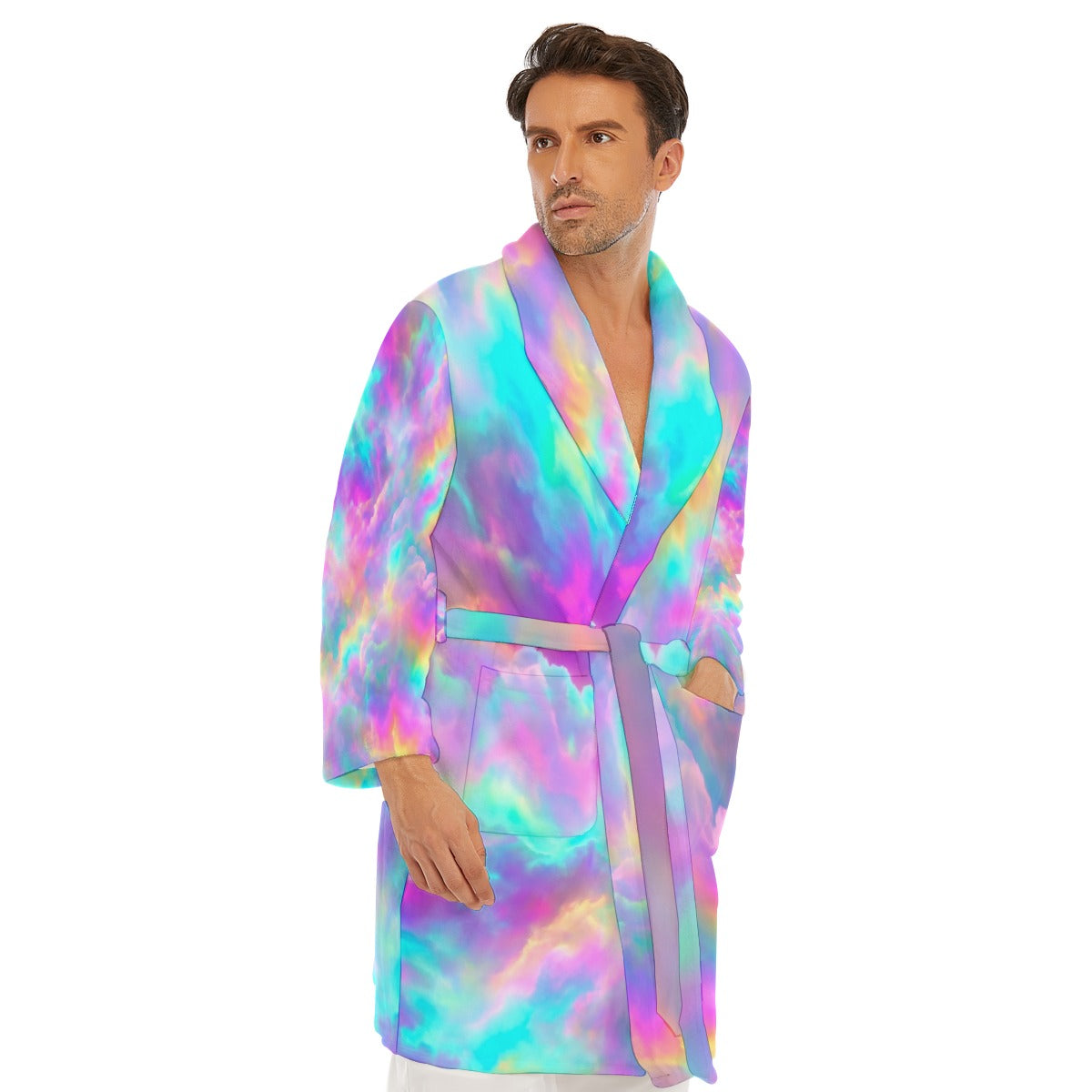 Men's Borg Fleece Robe