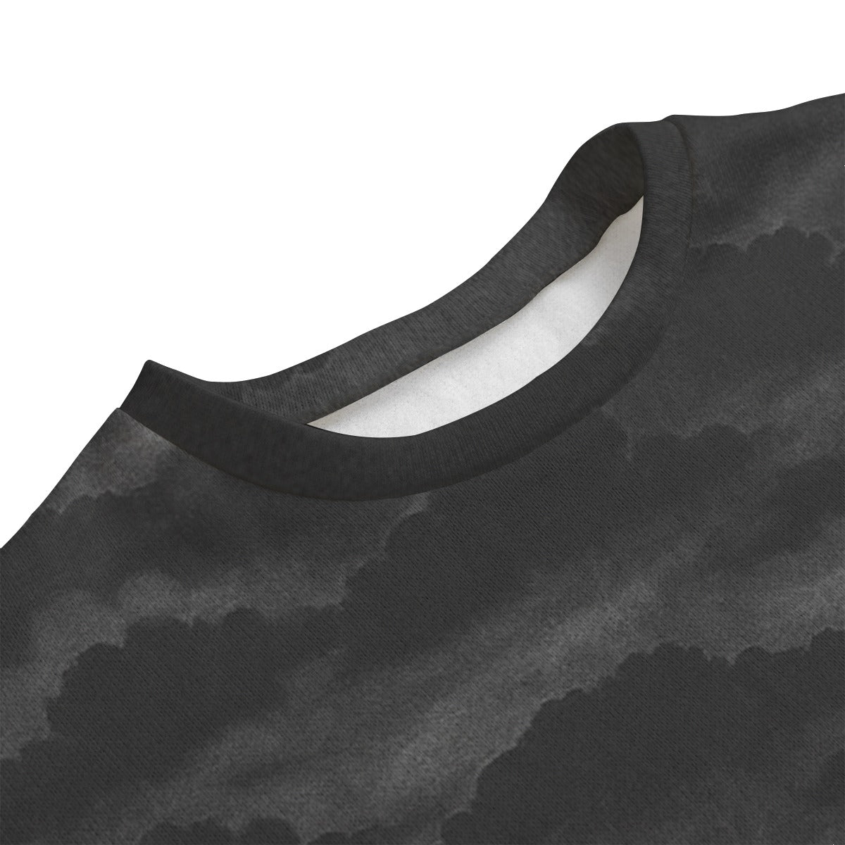 Unisex Drop-shoulder Knitted Fleece Sweater - view 3