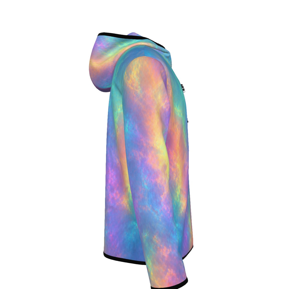 Men's Stylish Hoodie with Thumb Hole Design - view 3