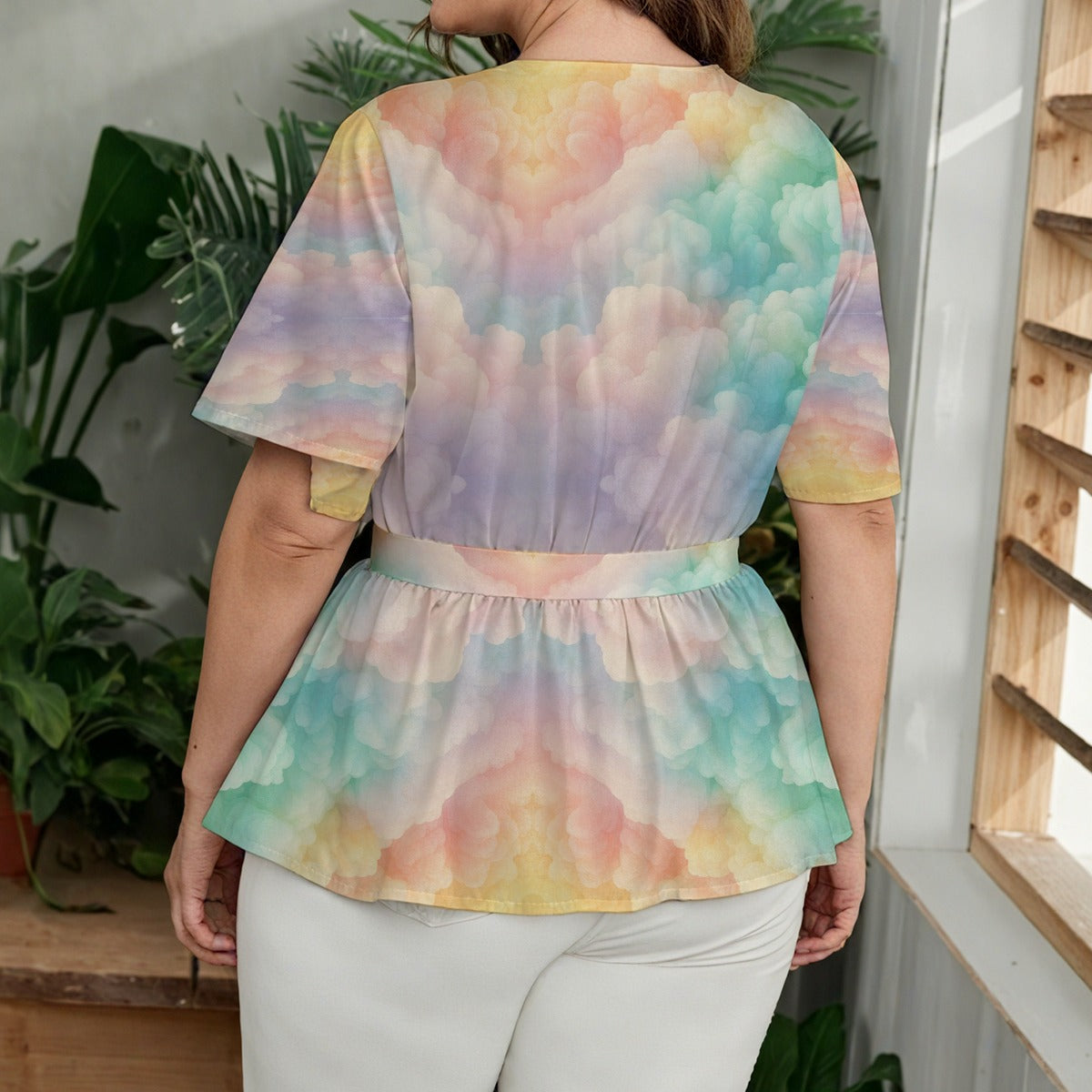 Women's Wrap Blouse