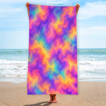 Adult Beach towel Vertical Style Printed in USA|320GSM