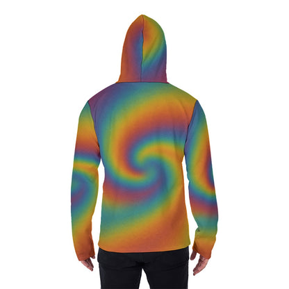 Men's Pullover Hoodie With Mask