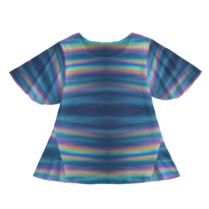 Women's Round Neck T-shirt With Short Sleeve