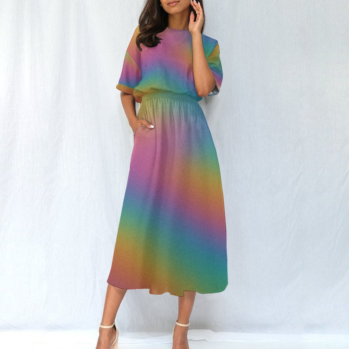 Women's Elastic Waist Dress