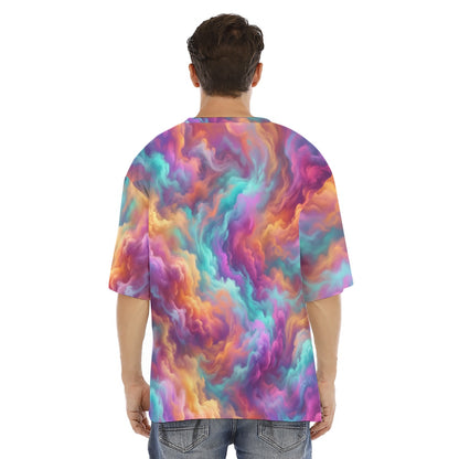 Men's Drop Shoulder T-shirt With Short Sleeve