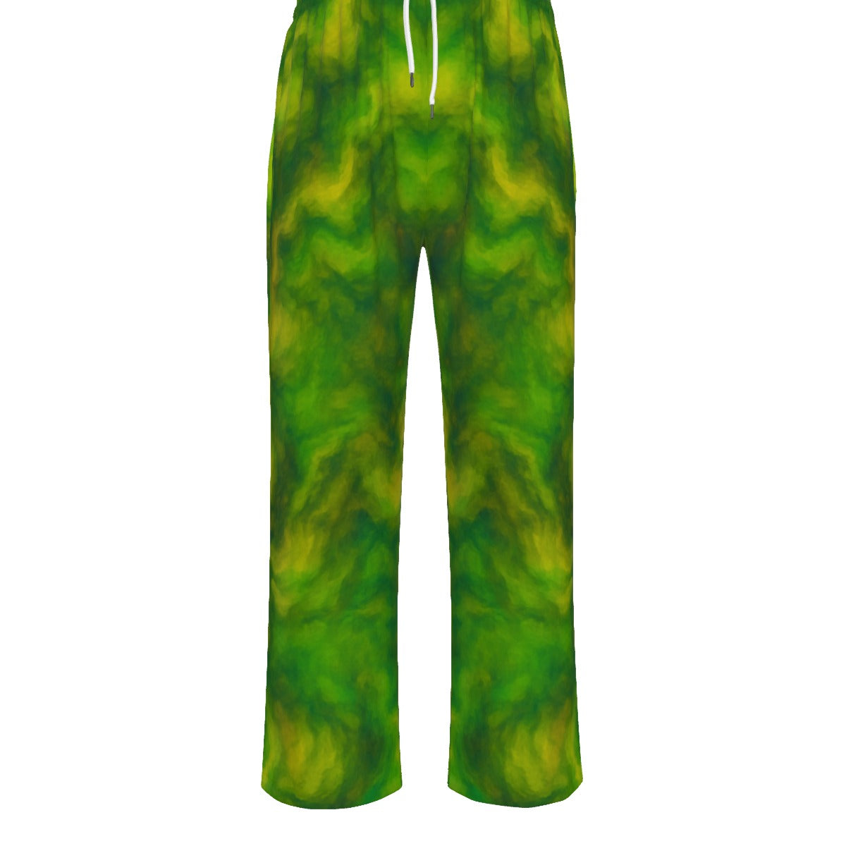 Unisex Knitted Fleece Wide Leg Pants