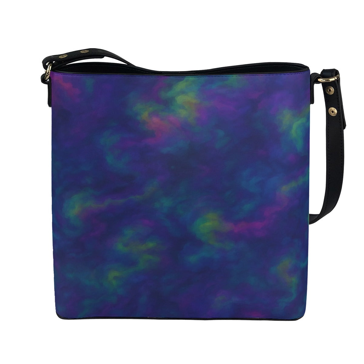 Unisex Minimalist Square Crossbody Bucket Bag