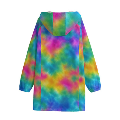 Unisex Windbreaker Long Jacket by O’Nimbus – view 2