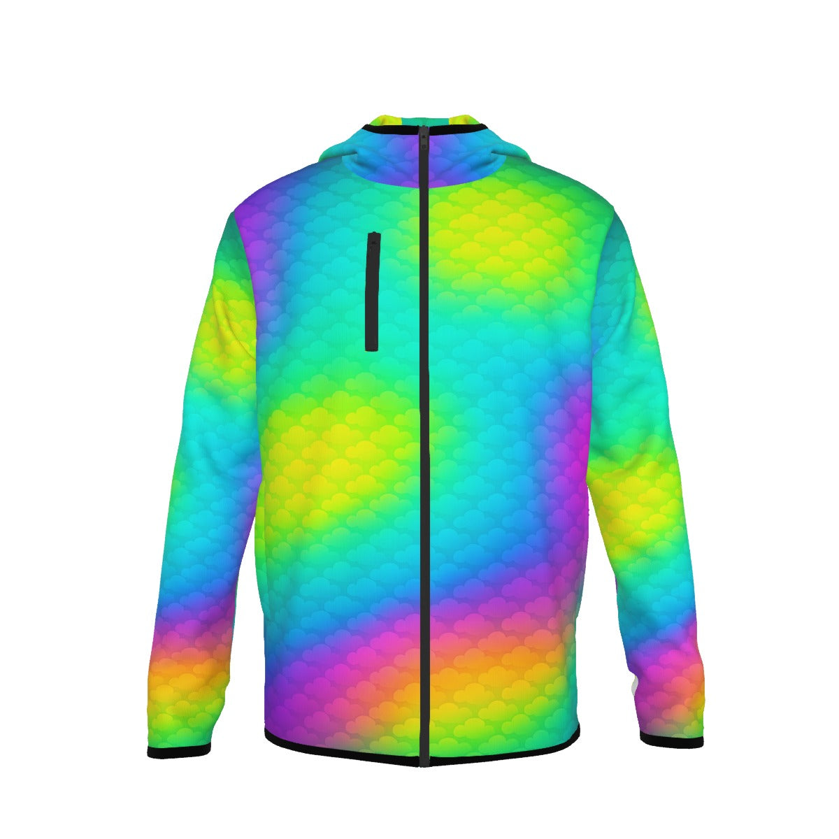 Men's Stylish Hoodie with Thumb Hole Design - view 1