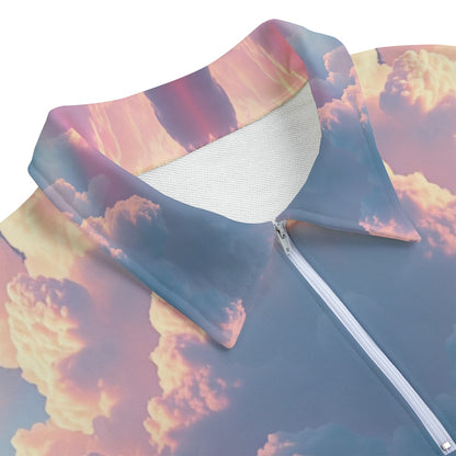 Unisex Lapel Sweatshirt | 310GSM Cotton