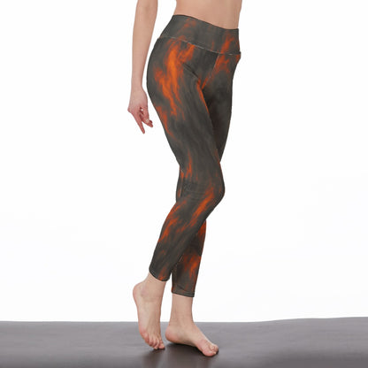 Women's High Waist Leggings | Side Stitch Closure
