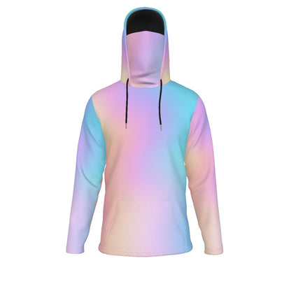 Men's Pullover Hoodie With Mask - view 1