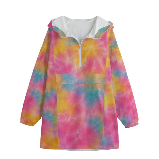 Unisex Windbreaker Long Jacket - view 1