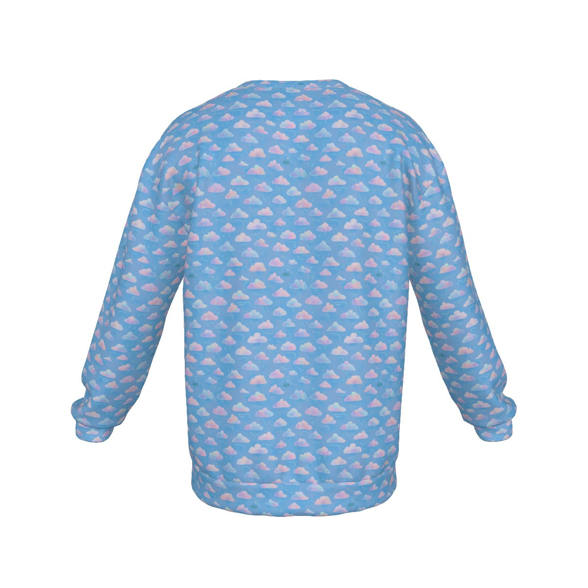 Men's Drop Shoulder Round Neck Long-Sleeved Sweatshirt