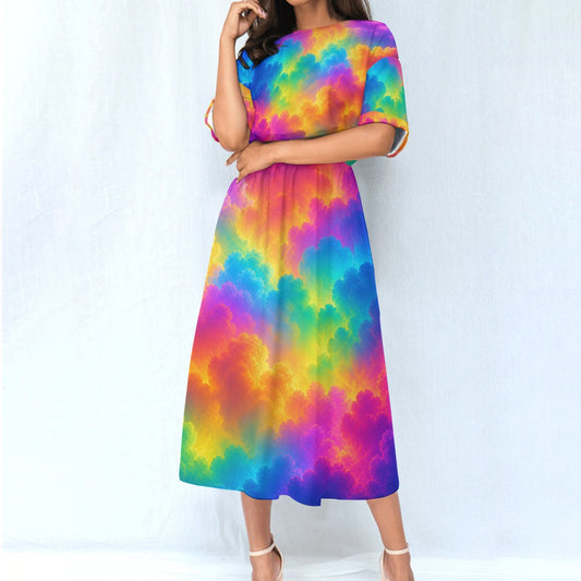 Women's Elastic Waist Dress