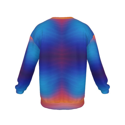 Men's Drop Shoulder Round Neck Long-Sleeved Sweatshirt