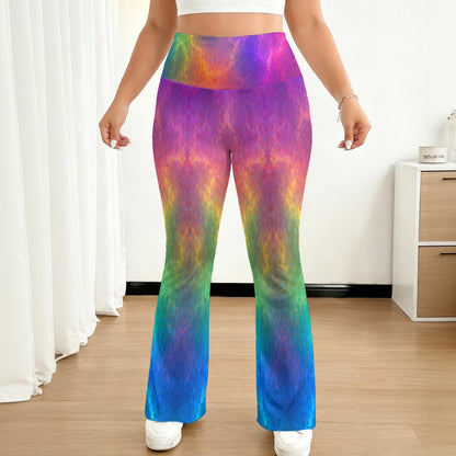 All-over print Women's Flare Yoga Pants