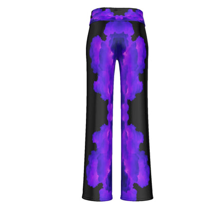 Women's High-waisted Straight-leg Trousers