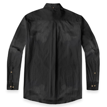 Men's Casual Lapel Long Sleeve Shirt|125GSM Cotton