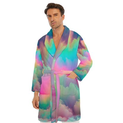 Men's Borg Fleece Robe