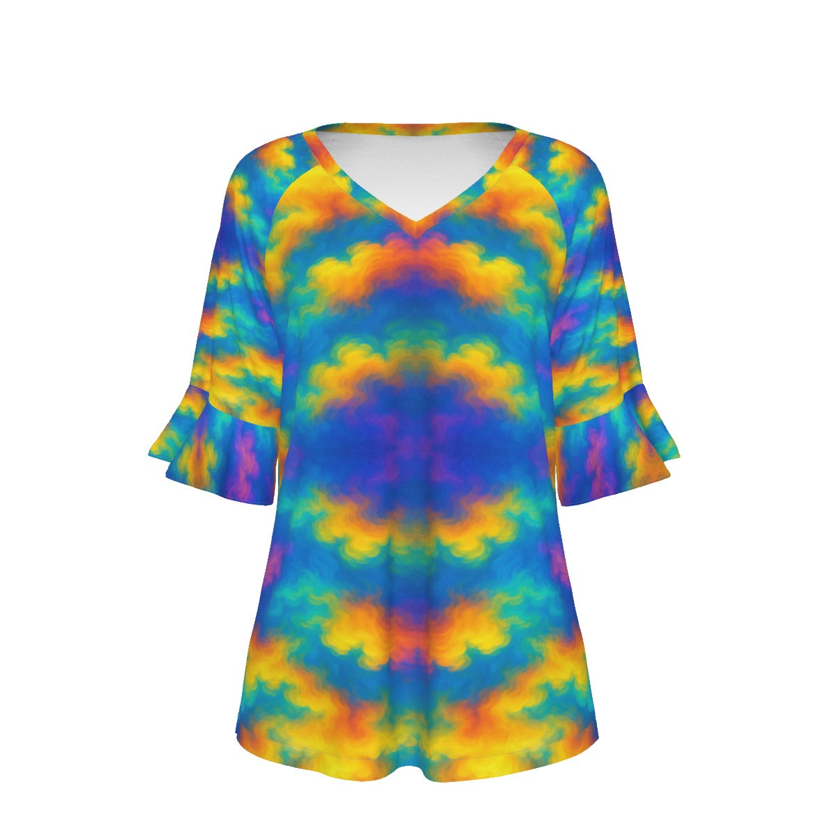 Women's T-shirt With Bell Sleeve