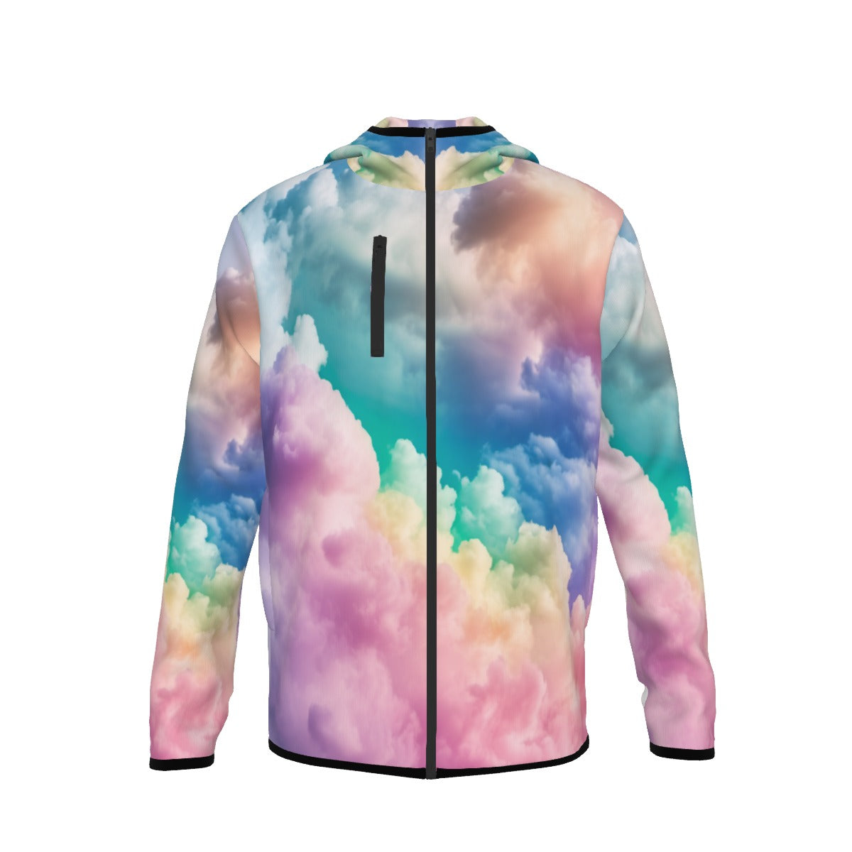 Men's Stylish Hoodie with Thumb Hole Design - view 1