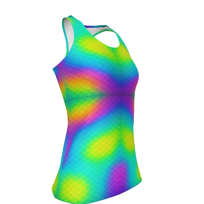 Women's Racer Vest | 190GSM Cotton